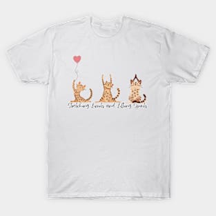 Bengal Cat Yoga T-Shirt